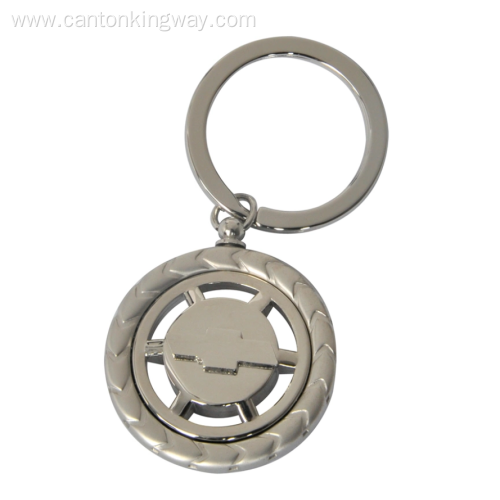 Kirsite metal keychain keyring